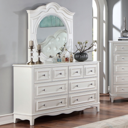 Cadence White Dresser Model CM7456WH-D by Furniture of America