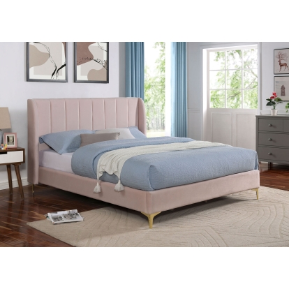 Pearl Light Pink Full Bed Model CM7459PK-F-BED by Furniture of America