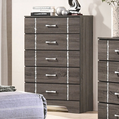 Richterswil Gray Chest Model CM7515C by Furniture of America