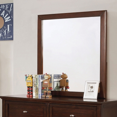 Brogan Brown Cherry Mirror Model CM7517CH-M by Furniture of America