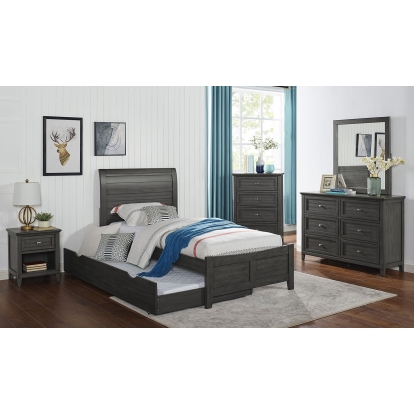 Brogan Gray Full Bed Model CM7517GY-F-BED by Furniture of America