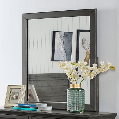 Brogan Gray Mirror Model CM7517GY-M by Furniture of America