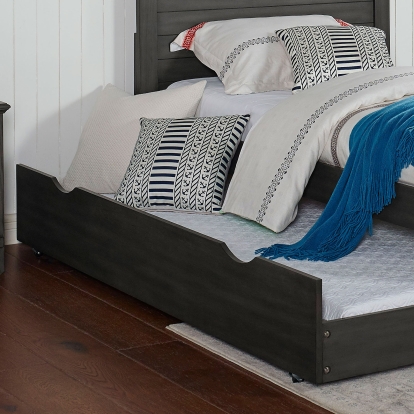 Brogan Gray Can Be Use As Trudle Or Drawer Model CM7517GY-TR by Furniture of America