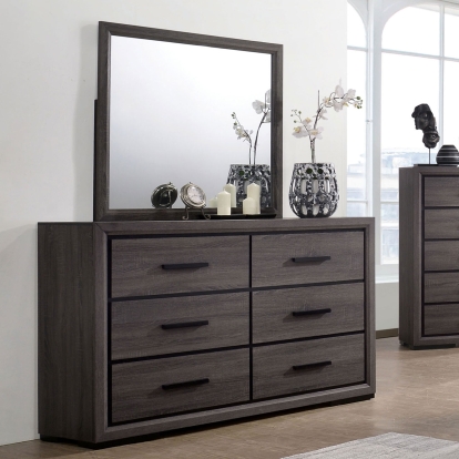 Conwy Gray Dresser Model CM7549D by Furniture of America