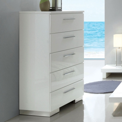 Christie White Chest Model CM7550C by Furniture of America