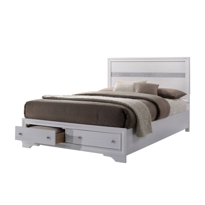 Chrissy White Queen Bed Model CM7552Q-BED by Furniture of America