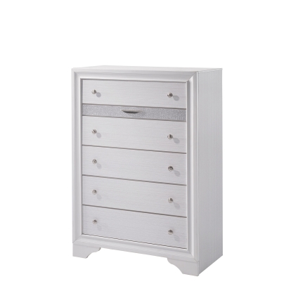 Chrissy White Chest Model CM7552C by Furniture of America