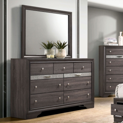 Chrissy Gray Dresser Model CM7552GY-D by Furniture of America