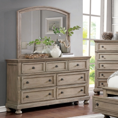 Wells Gray Dresser Model CM7568D by Furniture of America