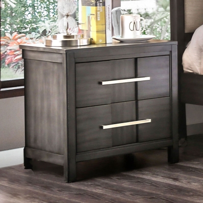 Berenice Gray Night Stand Model CM7580GY-N by Furniture of America