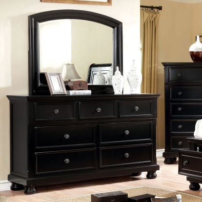 Castor Black Dresser Model CM7590BK-D by Furniture of America
