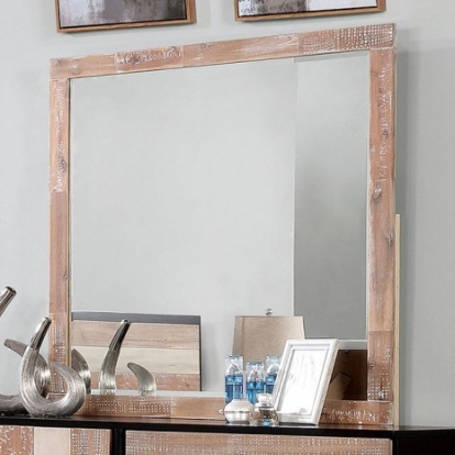 Furniture of America Haddel Transitional Mirror Solid with Wood Espresso-Multi Mirror Model CM7592EX-M