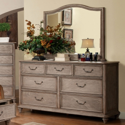 Belgrade Rustic Natural Dresser Model CM7611D by Furniture of America