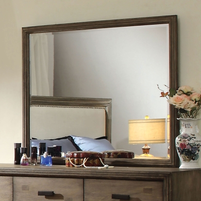 Antler Natural Ash Mirror Model CM7615M by Furniture of America