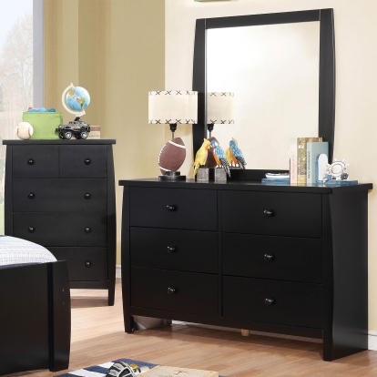 Marlee Black Dresser Model CM7651BK-D-VN by Furniture of America