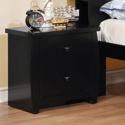 Marlee Black Night Stand Model CM7651BK-N-VN by Furniture of America