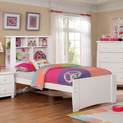 Marlee White Full Bed Model CM7651WH-F-BED by Furniture of America
