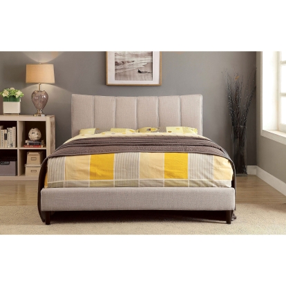 Ennis Beige Full Bed Model CM7678BG-F-BED-VN by Furniture of America