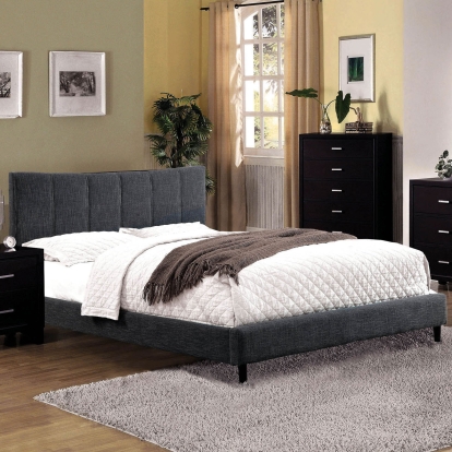 Ennis Gray Full Bed Model CM7678GY-F-BED-VN by Furniture of America