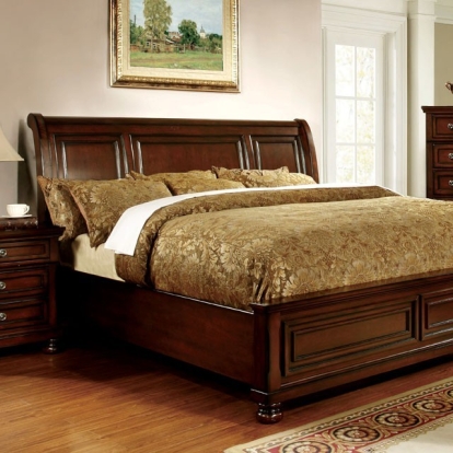 Northville Dark Cherry California King Bed Model CM7682CK-BED by Furniture of America