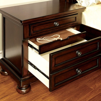 Northville Dark Cherry Night Stand Model CM7682N by Furniture of America