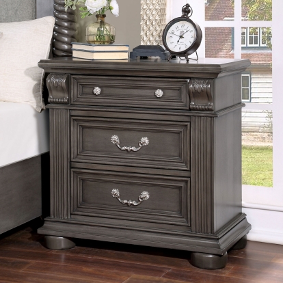 Esperia Gray Night Stand Model CM7711GY-N by Furniture of America