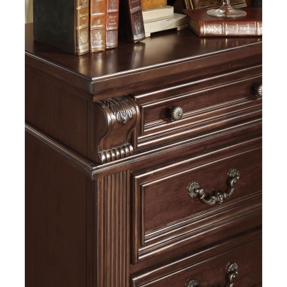 Esperia Brown Cherry Night Stand Model CM7711N by Furniture of America