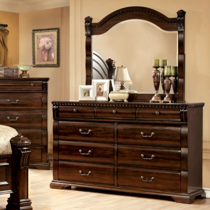 Burleigh Cherry Dresser Model CM7791D by Furniture of America