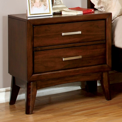 Snyder Brown Cherry Night Stand Model CM7792N by Furniture of America