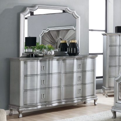 Aalok Silver Dresser Model CM7864D by Furniture of America