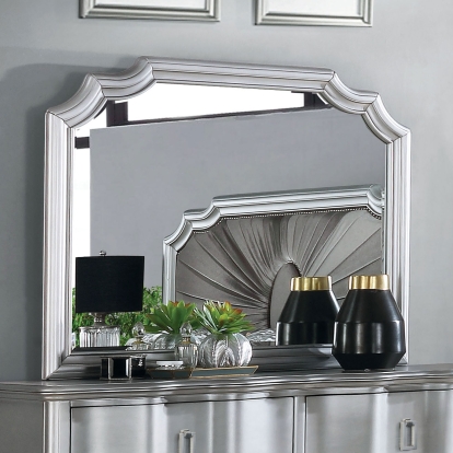 Aalok Silver Mirror Model CM7864M by Furniture of America