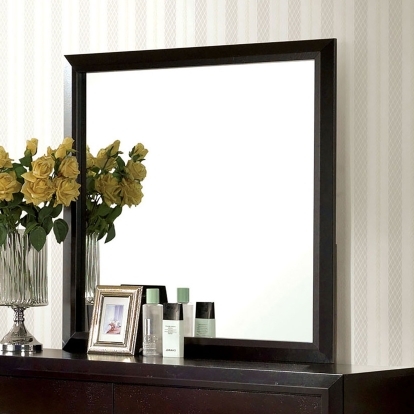 Janine Espresso Mirror Model CM7868M by Furniture of America