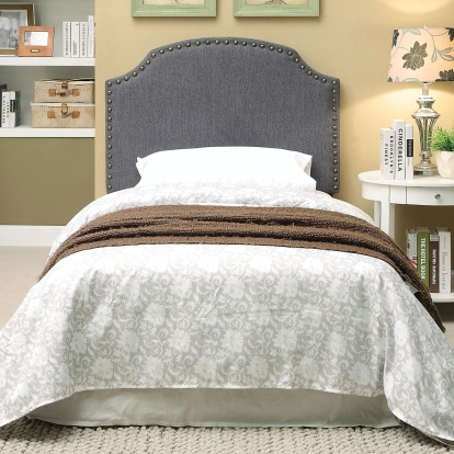 Hasselt Gray Twin Headboard Model CM7880GY-HB-T by Furniture of America