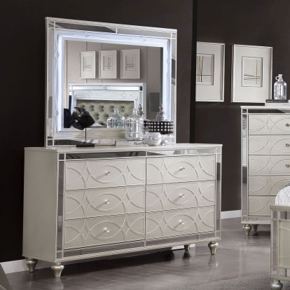 Manar Silver Dresser Model CM7891D by Furniture of America
