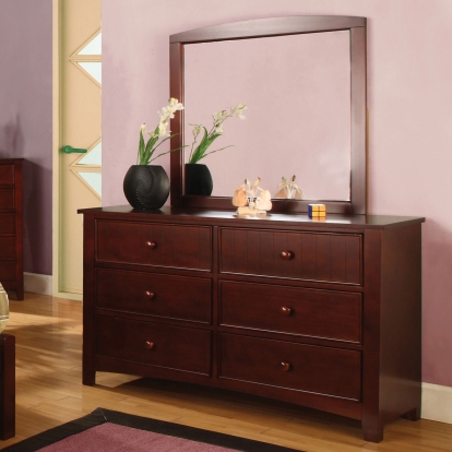 Omnus Cherry Dresser Model CM7905CH-D by Furniture of America
