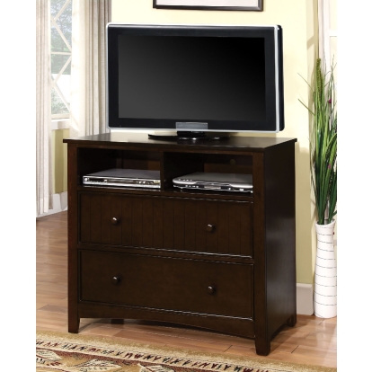 Corry Dark Walnut Media Chest Model CM7905EXP-TV by Furniture of America
