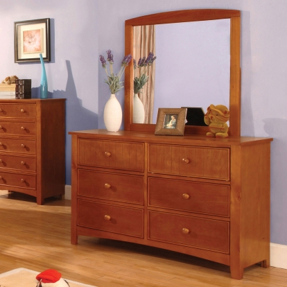 Omnus Oak Dresser Model CM7905OAK-D by Furniture of America