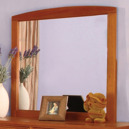 Omnus Oak Mirror Model CM7905OAK-M by Furniture of America