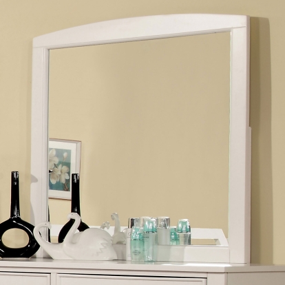 Corry White Mirror Model CM7905WH-M by Furniture of America