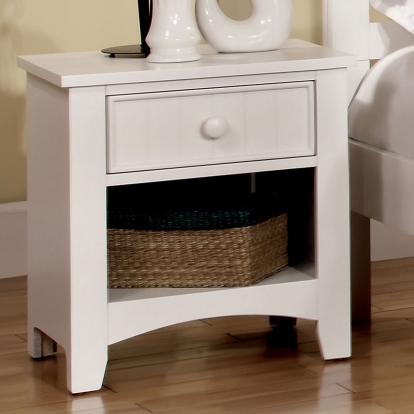 Corry White Night Stand Model CM7905WH-N by Furniture of America