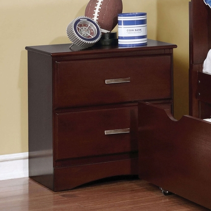 Prismo Cherry Night Stand Model CM7941CH-N by Furniture of America