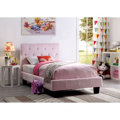 Velen Blush Pink Full Bed Model CM7949PK-F-BED by Furniture of America