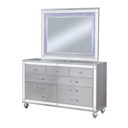 Brachium Silver Dresser Model CM7977SV-D by Furniture of America