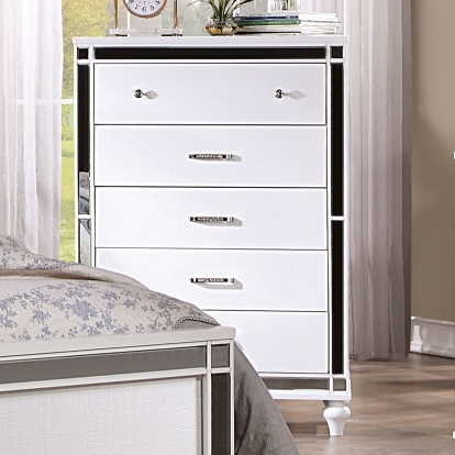 Brachium White Chest Model CM7977WH-C by Furniture of America