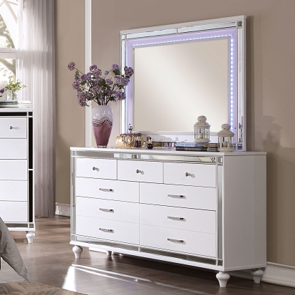 Brachium White Dresser Model CM7977WH-D by Furniture of America