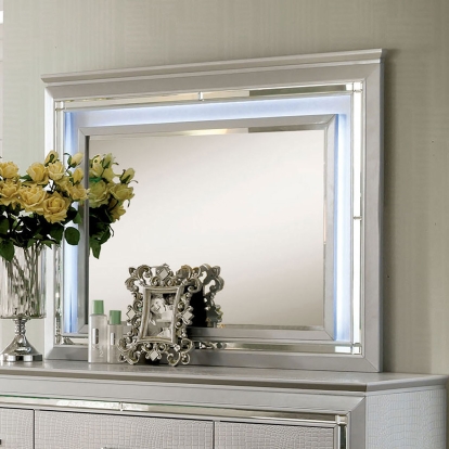 Bellanova Silver Mirror Model CM7979SV-M by Furniture of America