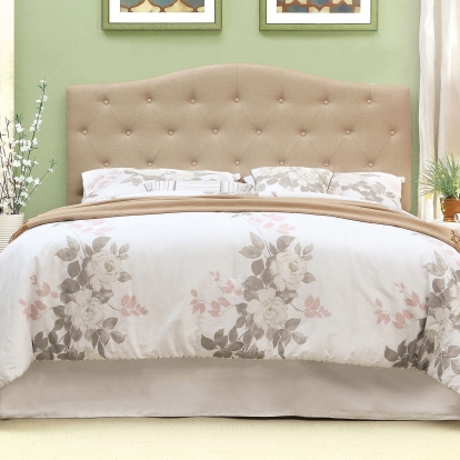 Alipaz Ivory Queen/Full Headboard Model CM7989IV-HB-FQ by Furniture of America