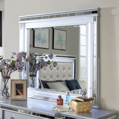 Bellinzona Silver Mirror Model CM7992M by Furniture of America