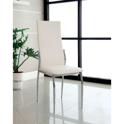 Kalawao White Side Chair (Set of 2) Model CM8310WH-SC-2PK by Furniture of America
