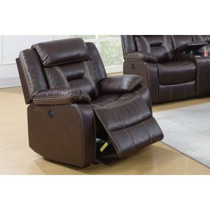Poundex Power Recliner Single Model F86294